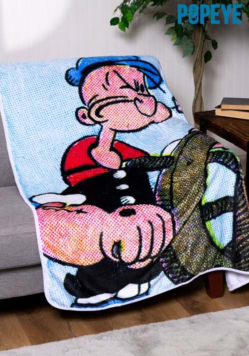 Popeye 60x48 Comfy Throw Blanket