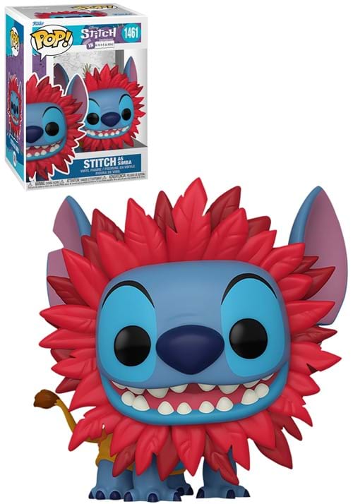 Funko POP! Disney - Stitch in Simba Costume Vinyl Figure