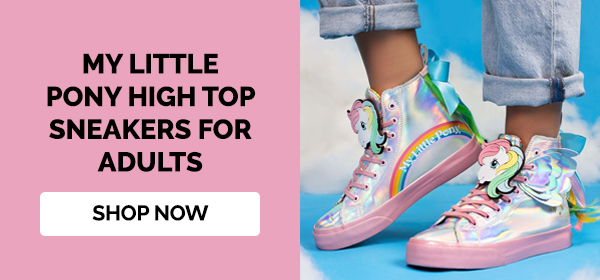 My Little Pony High Top Sneakers for Adults Shop Now