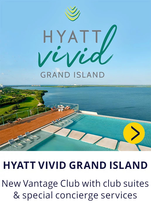 Hyatt Vivid® Grand Island. New Vantage Club with club suites and special concierge services.