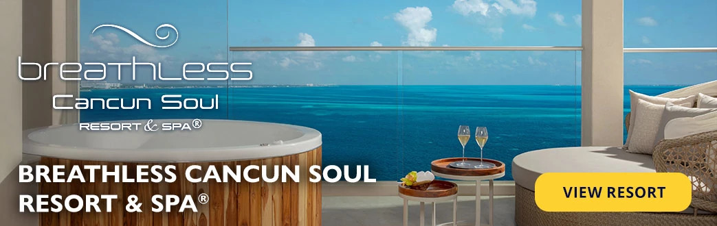 Breathless Cancun Soul Resort & Spa®. View Resort.