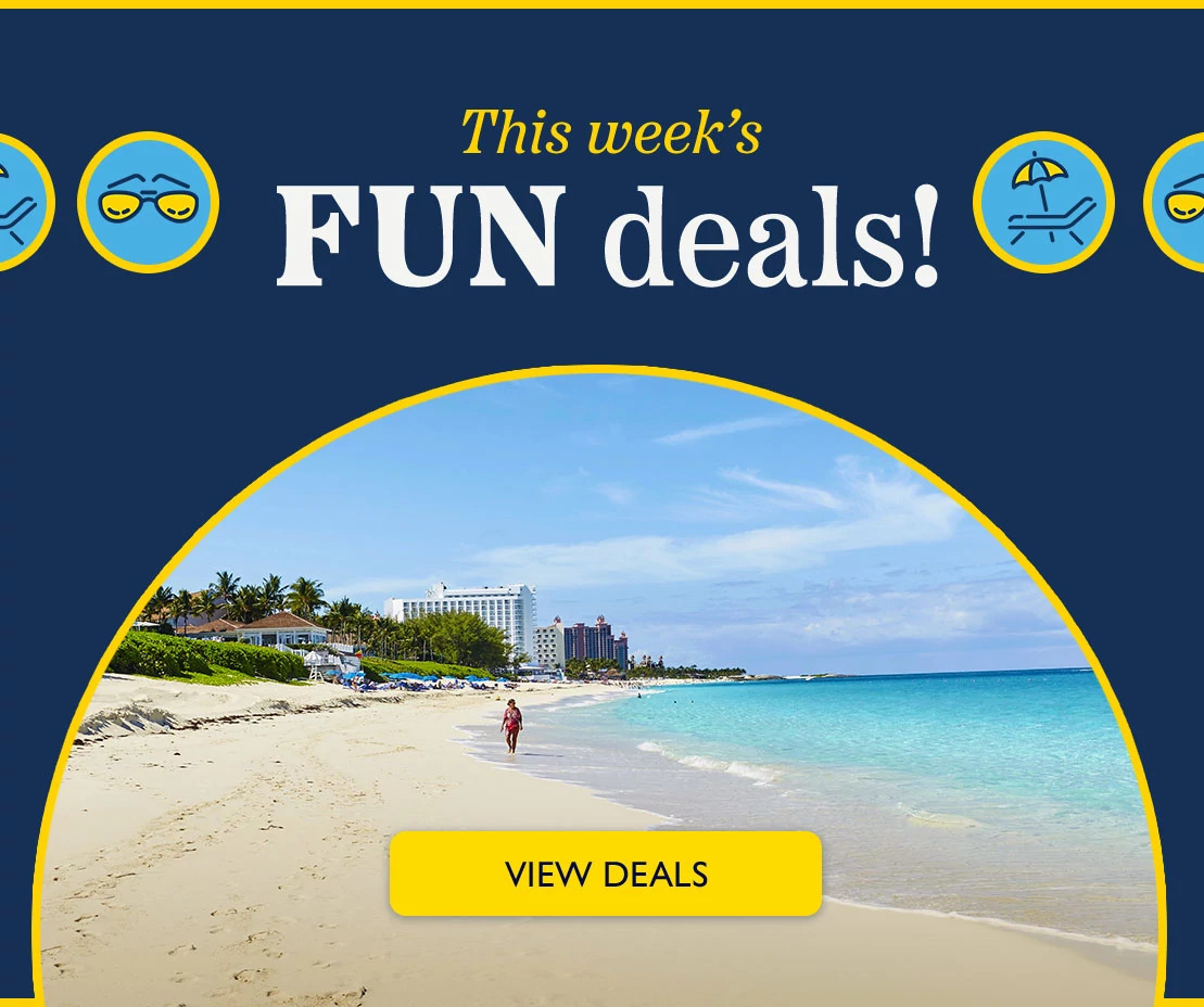 This week's FUN deals! View deals.