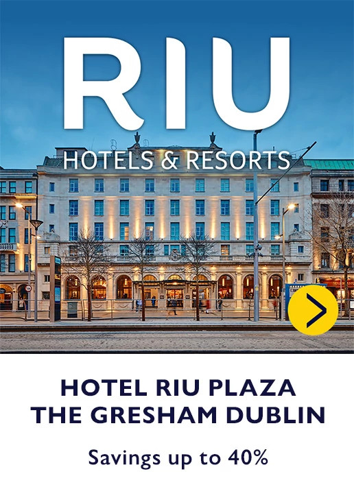 RIU Hotels & Resorts. Hotel Riu Plaza The Gresham Dublin. Savings up to 40%.