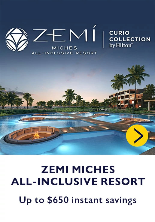 Zemi Miches All-Inclusive Resort. Up to $650 instant savings.