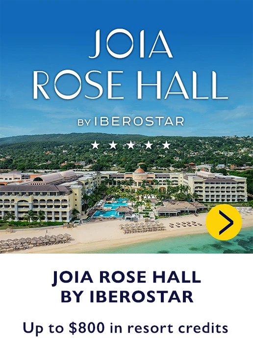 Joia Rose Hall By Iberostar. Up to $800 in resort credits.