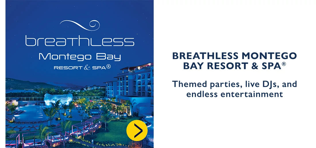 BREATHLESS MONTEGO BAY RESORT & SPA®. Themed parties, live DJs, and endless entertainment.