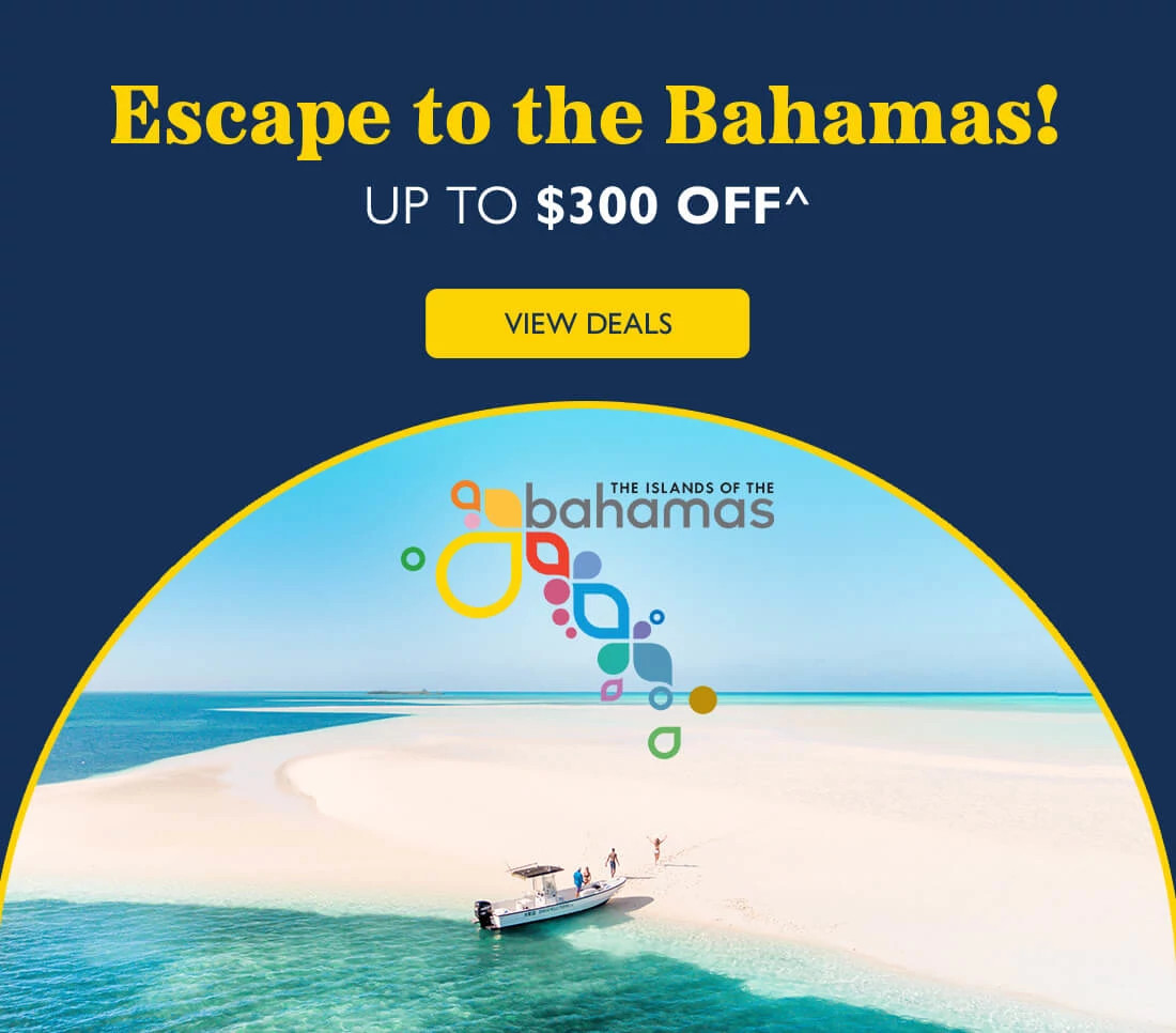 The Islands of the Bahamas. Escape to the Bahamas! Up to $300 off.^ View deals.