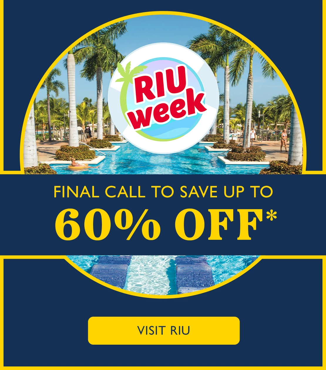 FINAL CALL TO SAVE UP TO 60% OFF*