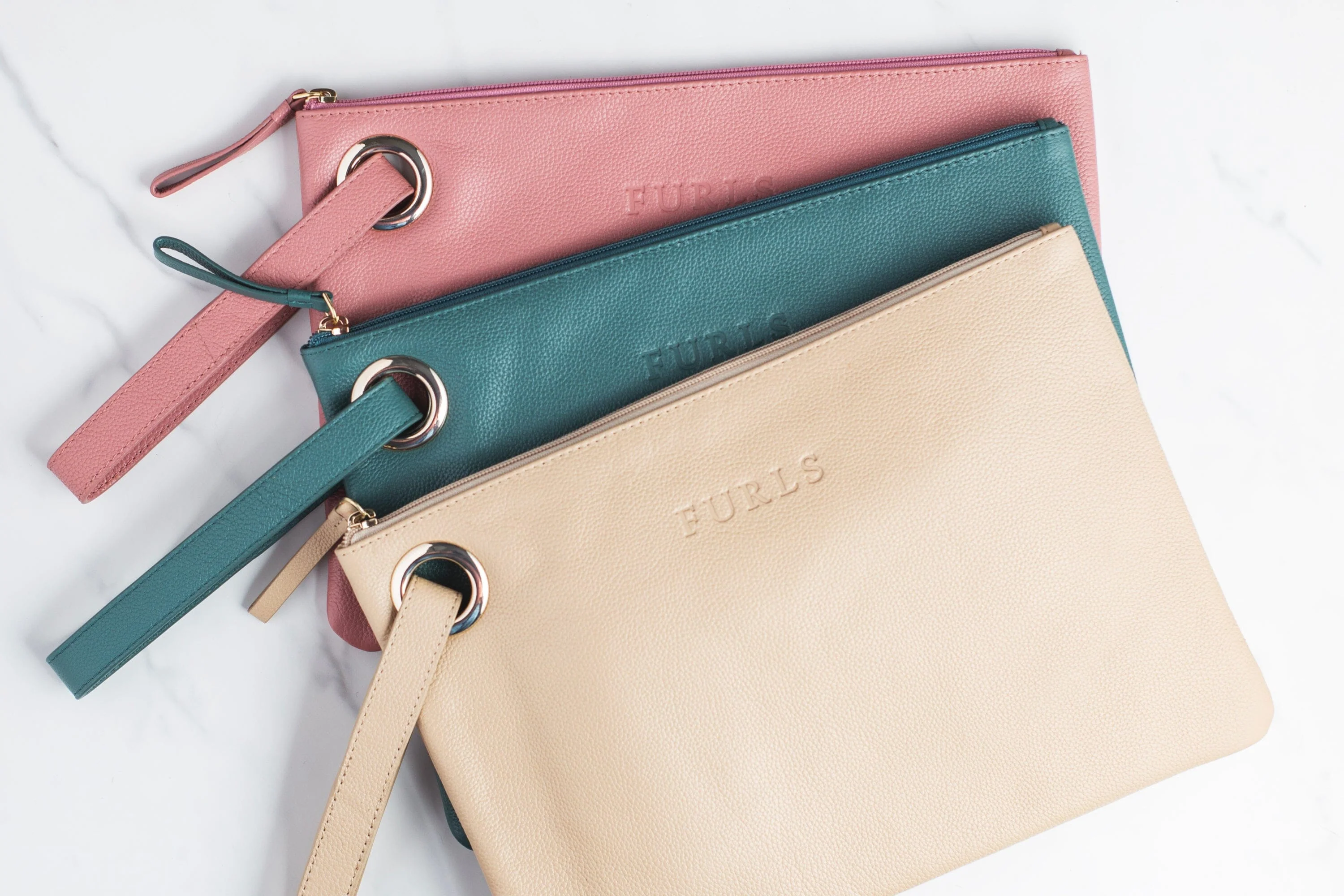 Image of Blair Leather Hook Clutch