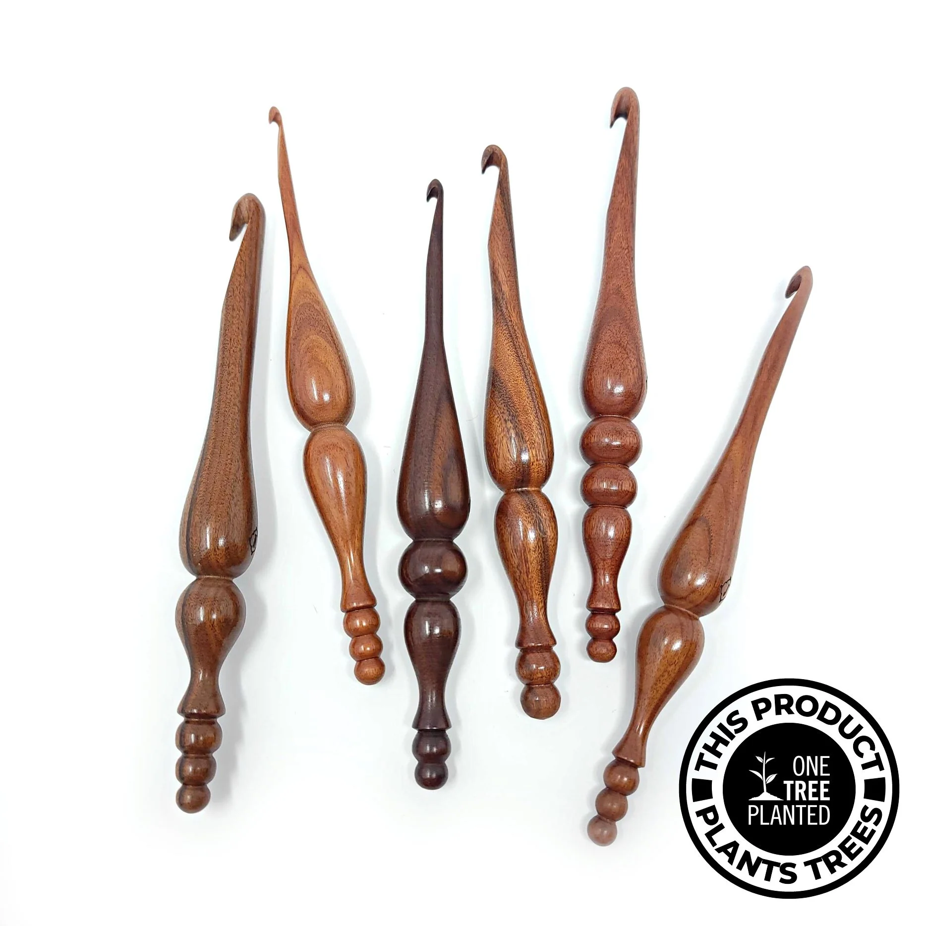 Image of Alpha Series Rosewood Handmade Wood Crochet Hook