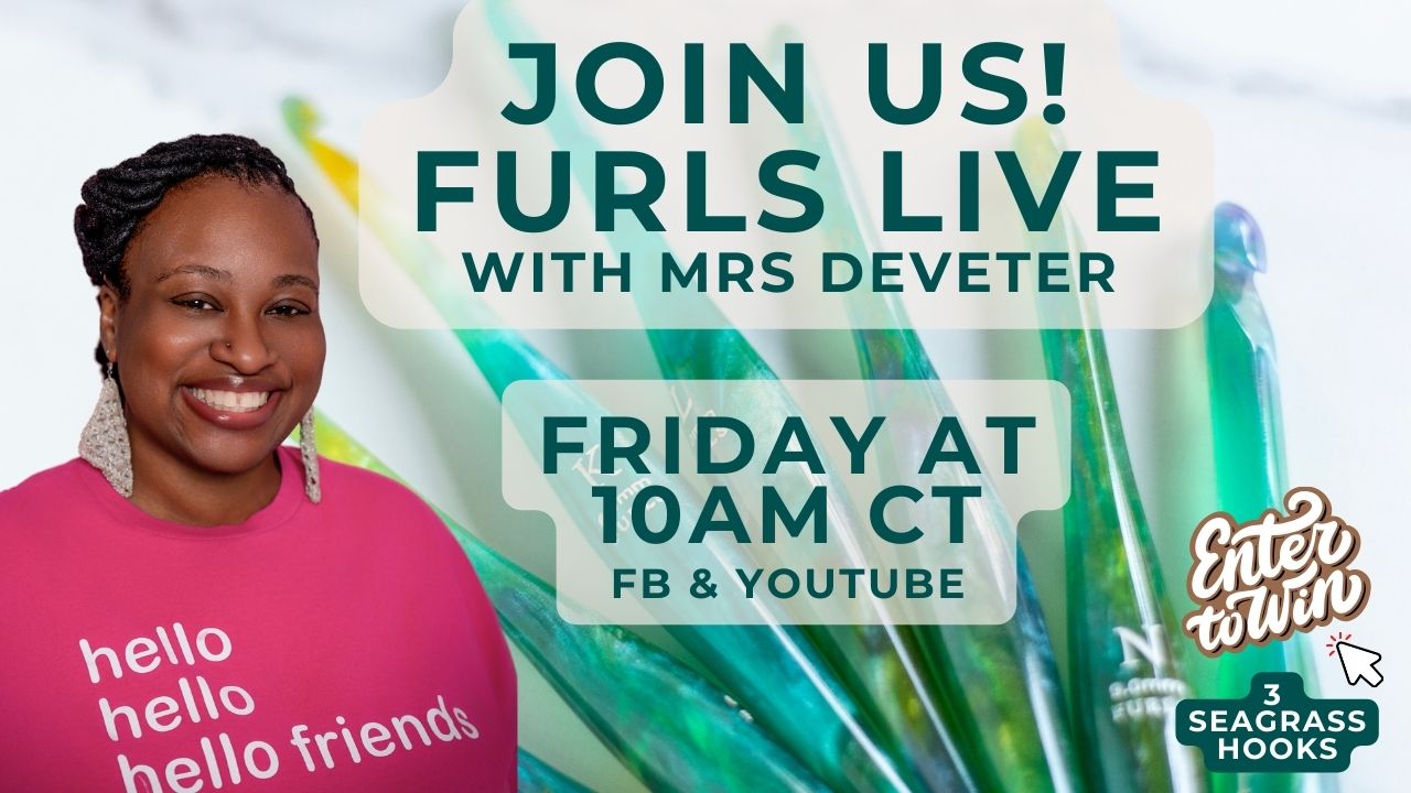 Join us Furls Live with Mrs Deveter. Friday at 10Am CT - FB & Youtube / Enter to Win This Week's Giveaway