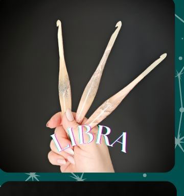 Libra: 3 peach hooks