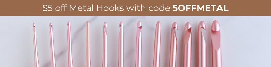 $5 off metal hooks with code 5OFFMETAL
