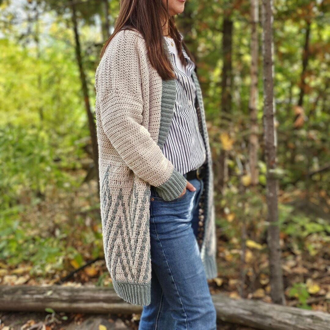 Image of Diamond Drift Cardigan Kit