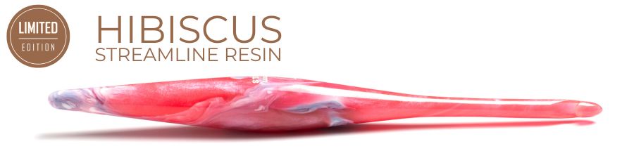 Limited Edition Hibiscus Streamline Resin