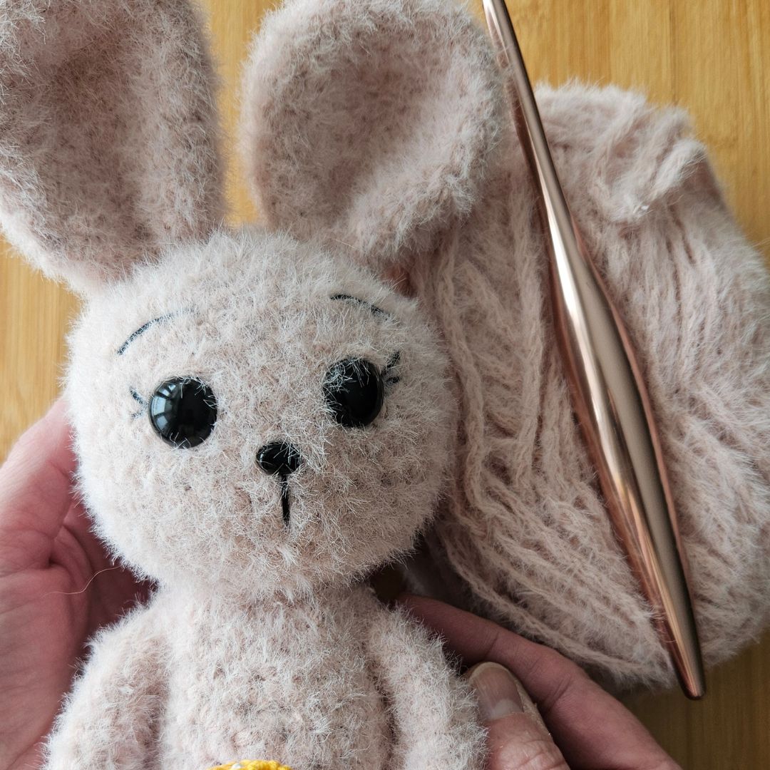 Springtime Bunny Amigurumi Crochet Free Pattern