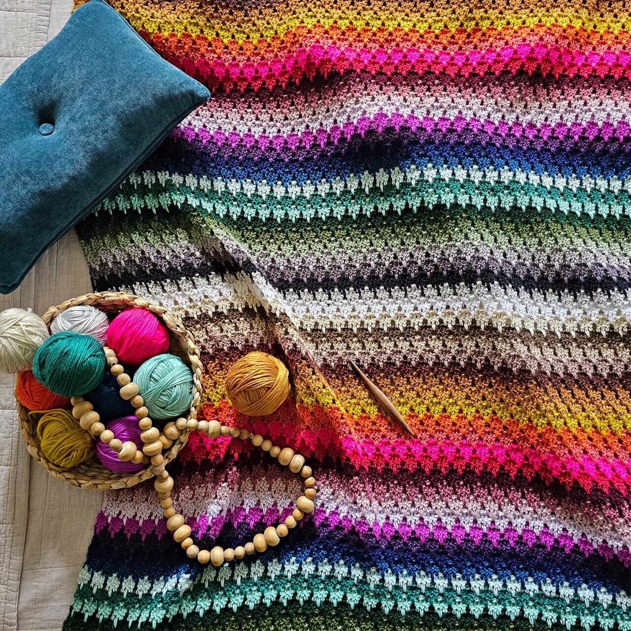 Image of Middle Finger Blanket or Scarf Wander Kit