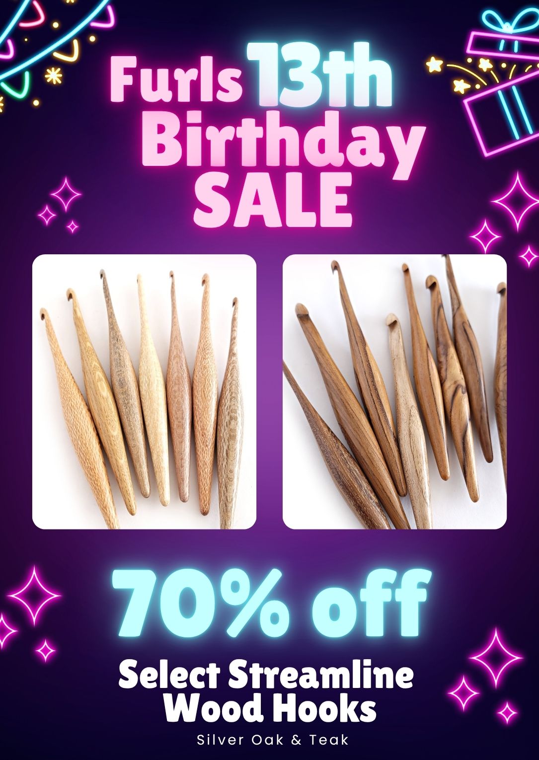 Up to 70% off - Birthday Sale