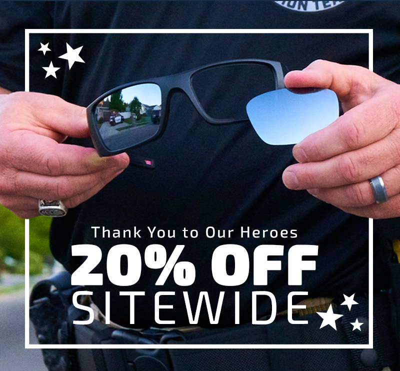 Thank you to Our Heroes 20% Off Sitewide