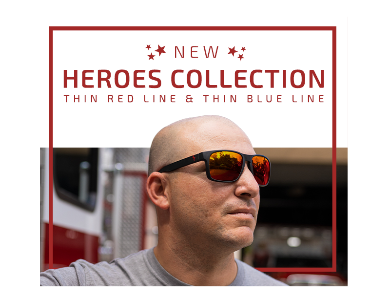 New Heroes Collection Thine Red line Thin Blue Line