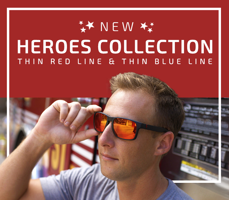 New Heroes Collection: Thin Red Line and Thin Blue Line