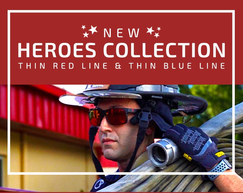 New Heroes Collection Thin Red Line Thin Blue Line