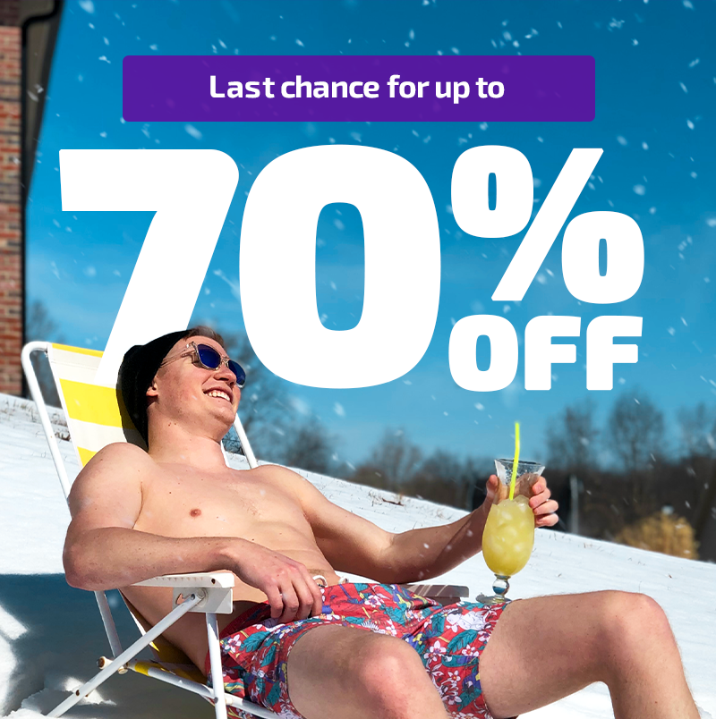 Last Chance for up to 70% Off
