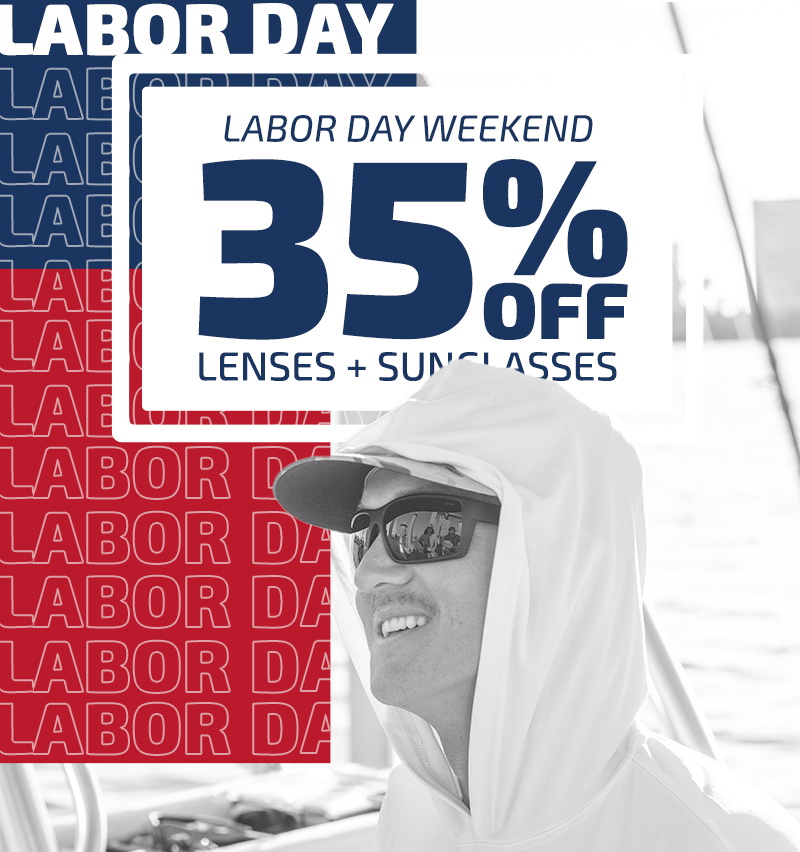 It's Labor Day Weekend 35% Off Lenses + Sunglasses