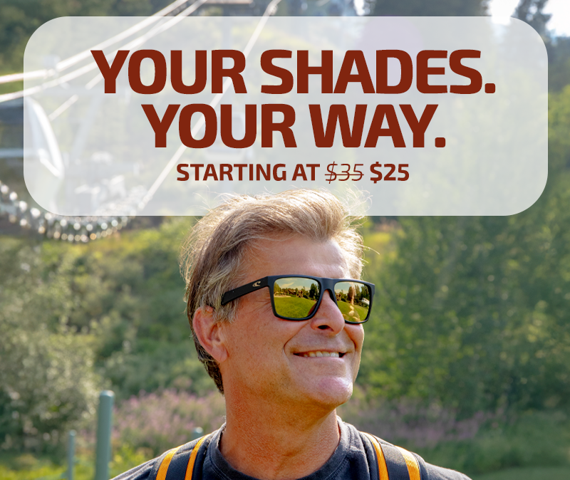 Your Shades Your Way Starting at $25