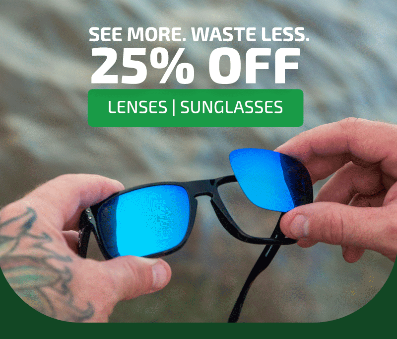 See More. Waste Less. 25% Off Lenses | Sunglasses