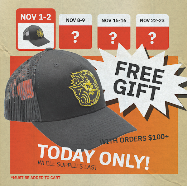 Free Gift Today Only!