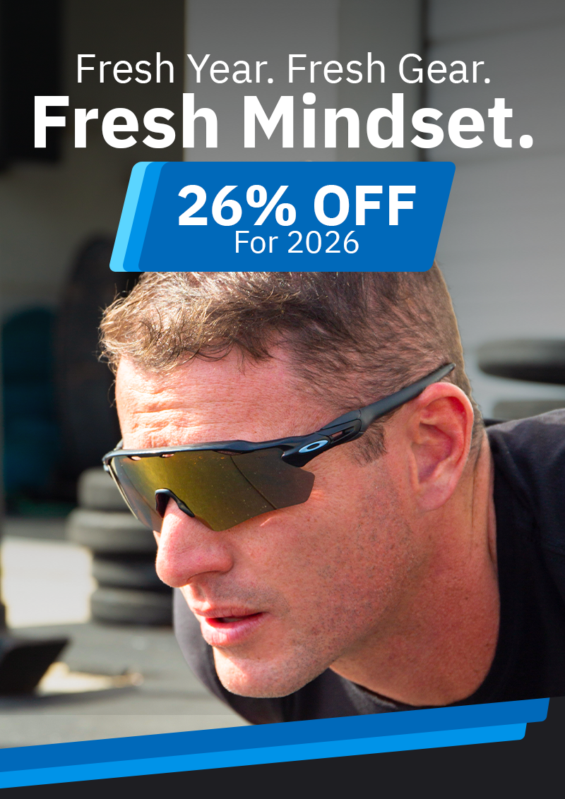 Fresh Year. Fresh Gear. Fresh Mindset. 26% Off for 2026.