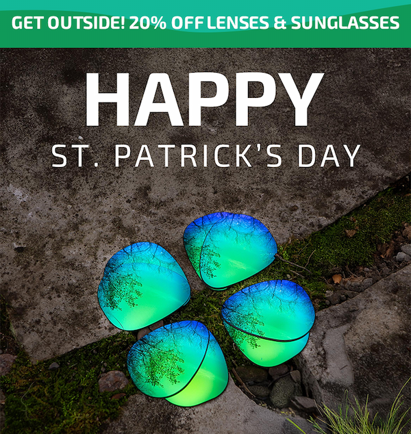 Get Outside! 20% Off Lenses & Sunglasses