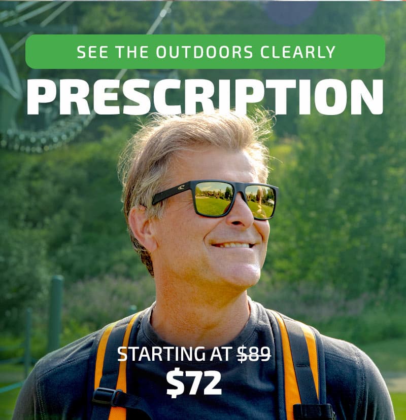 See the Outdoors Clearly Prescription starting at $72