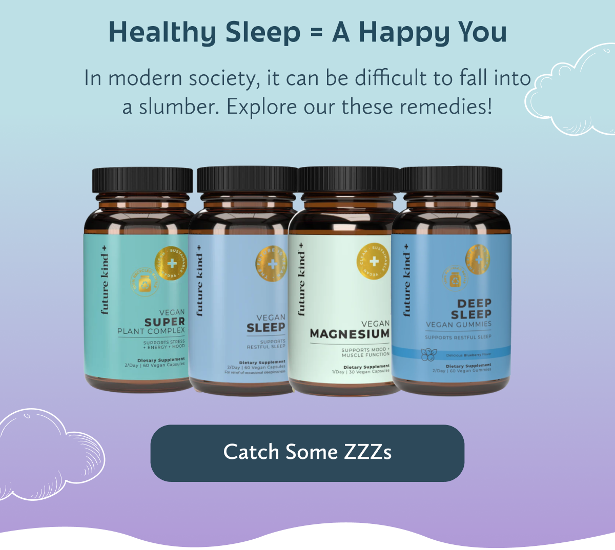 Healthy Sleep = A Happy You