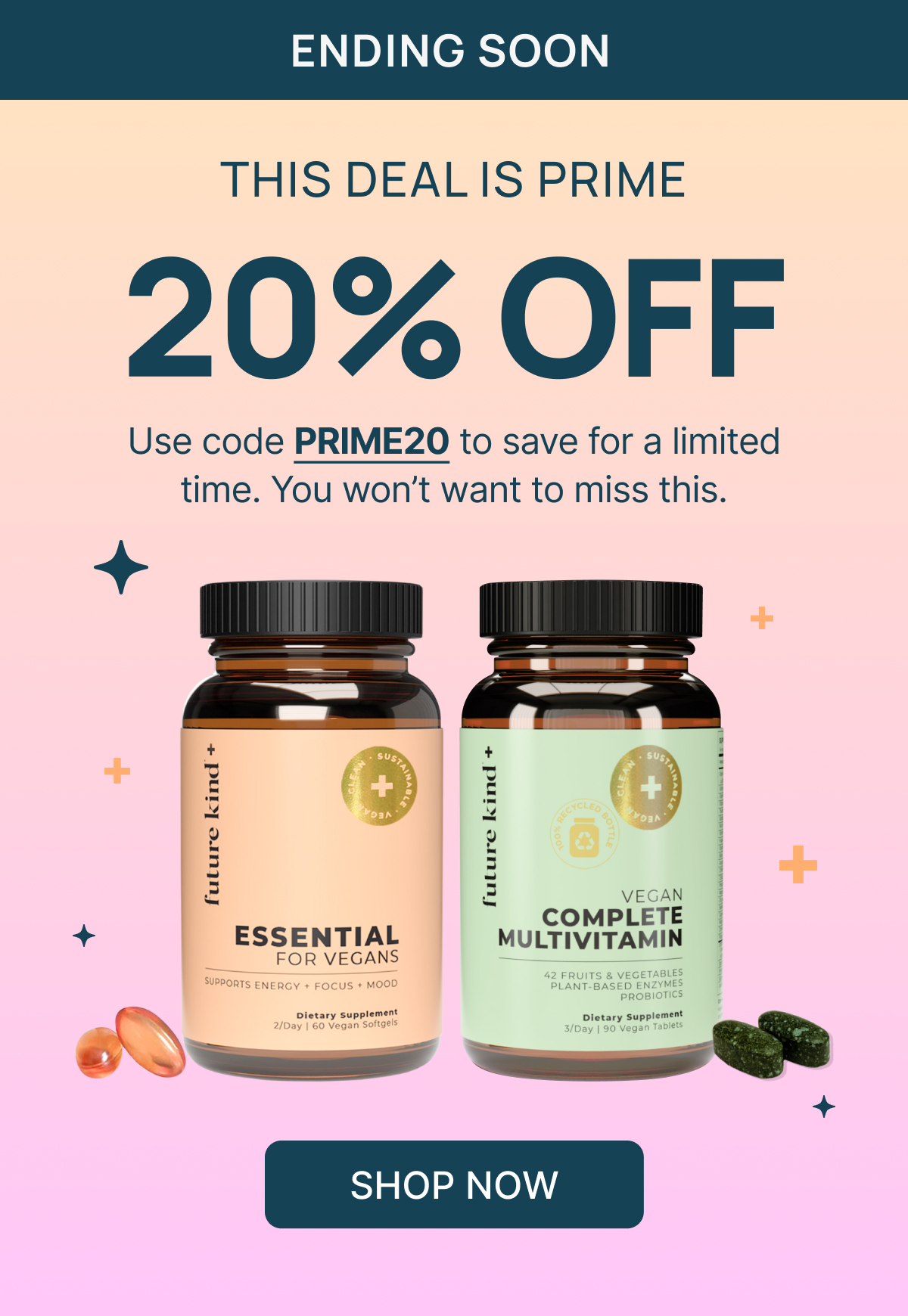 Limited Time Offer - Get 20% off your next order!