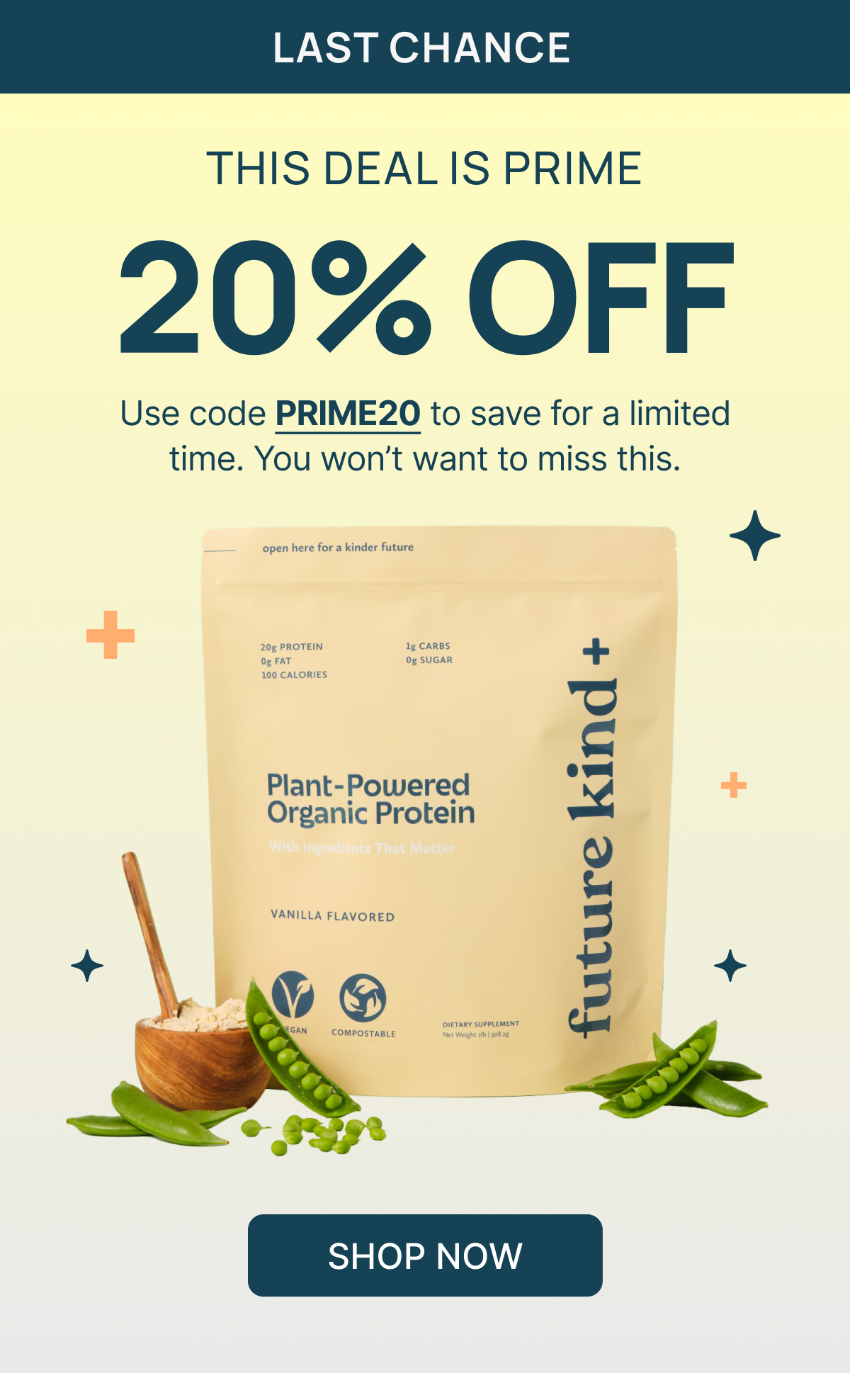 Last Chance - Get 20% off your next order!