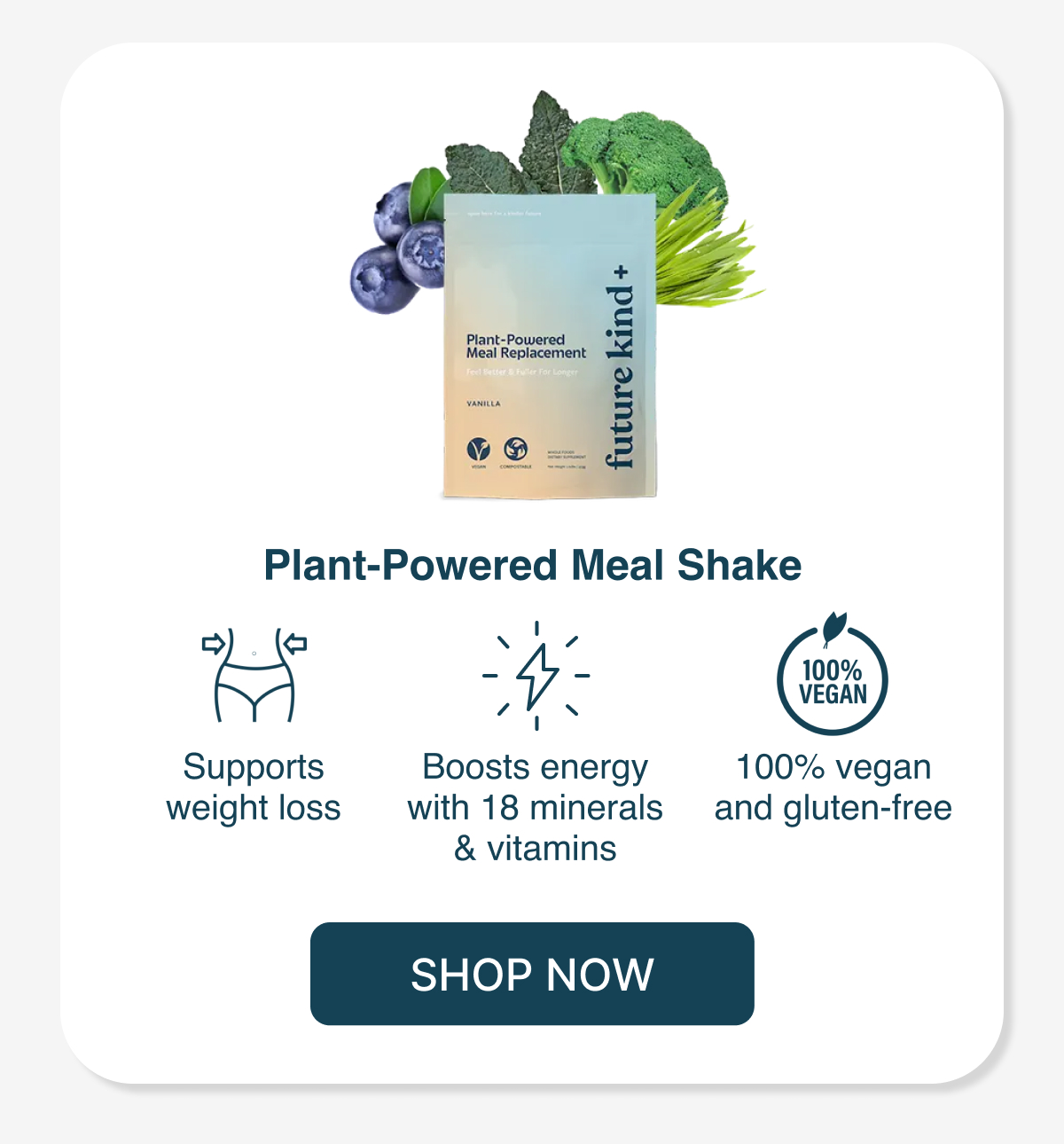 Best Seller: Plant-Powered Meal Replacement Shake