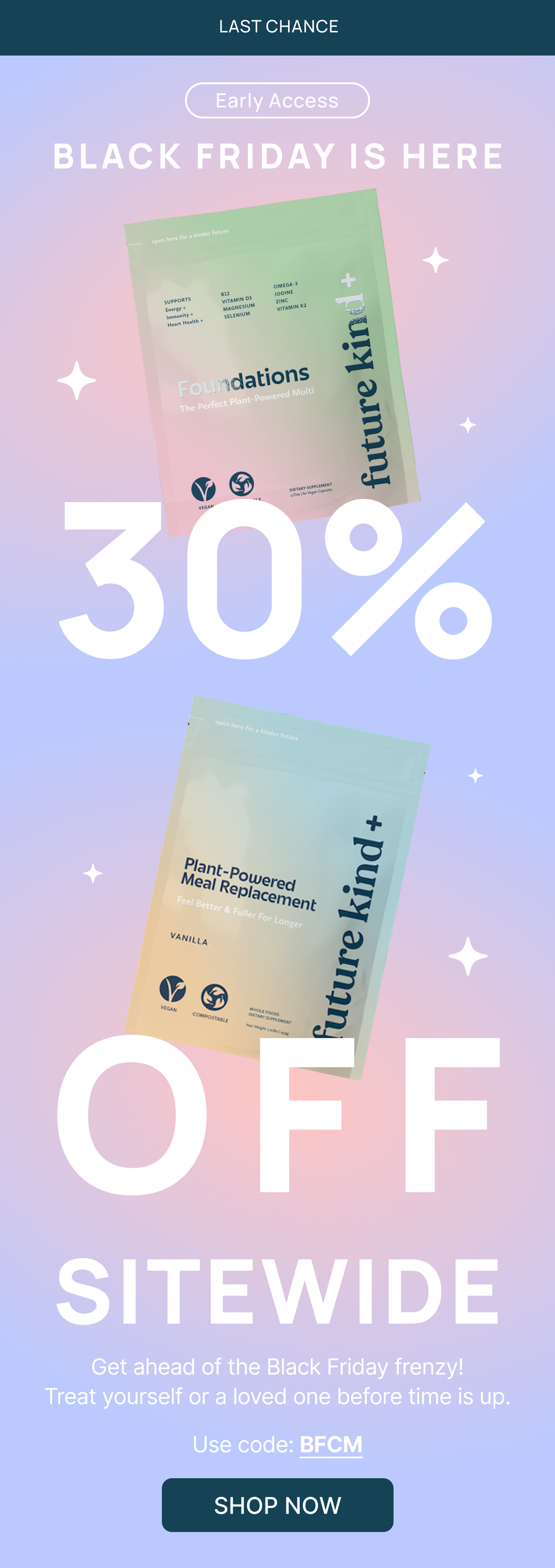 SAVE 30% OFF SITEWIDE
