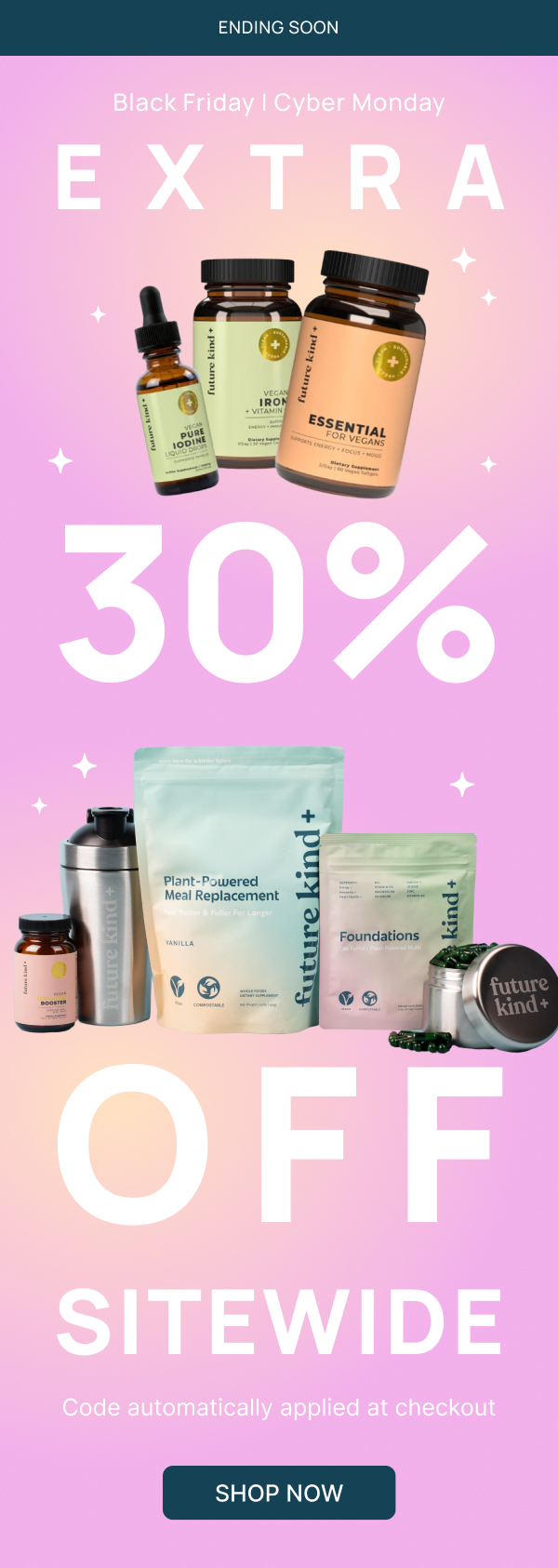 SAVE 30% OFF SITEWIDE