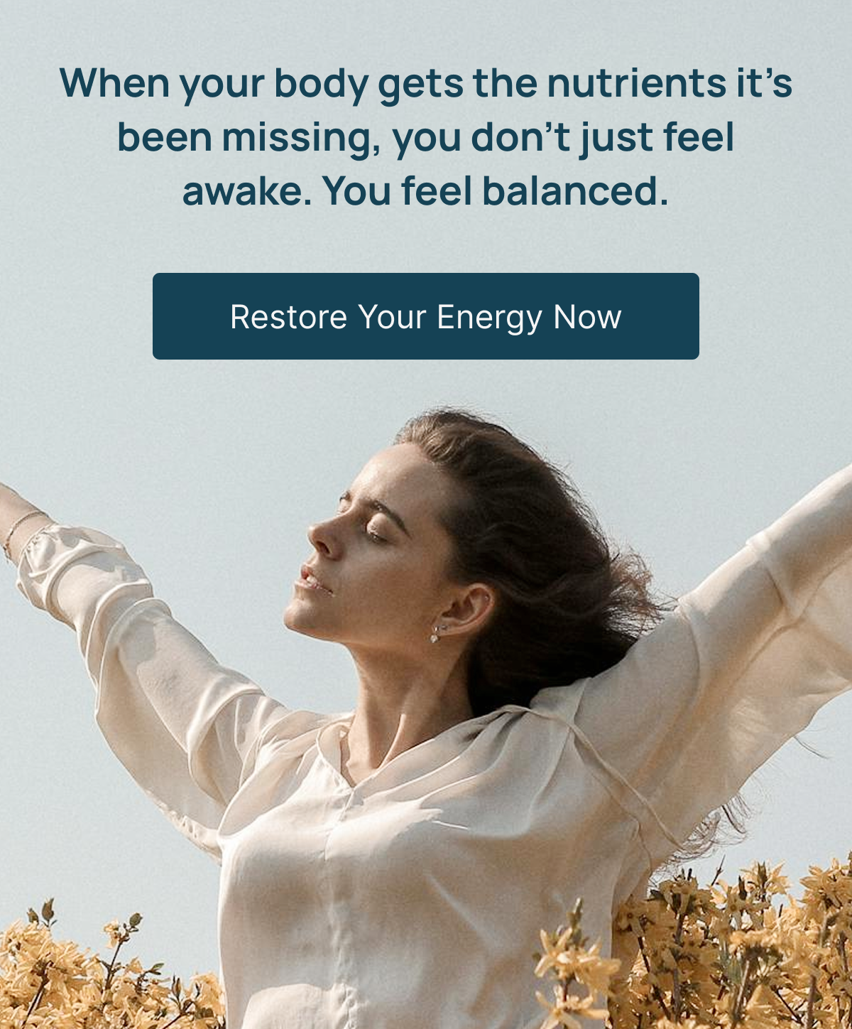 Restore Your Energy Now