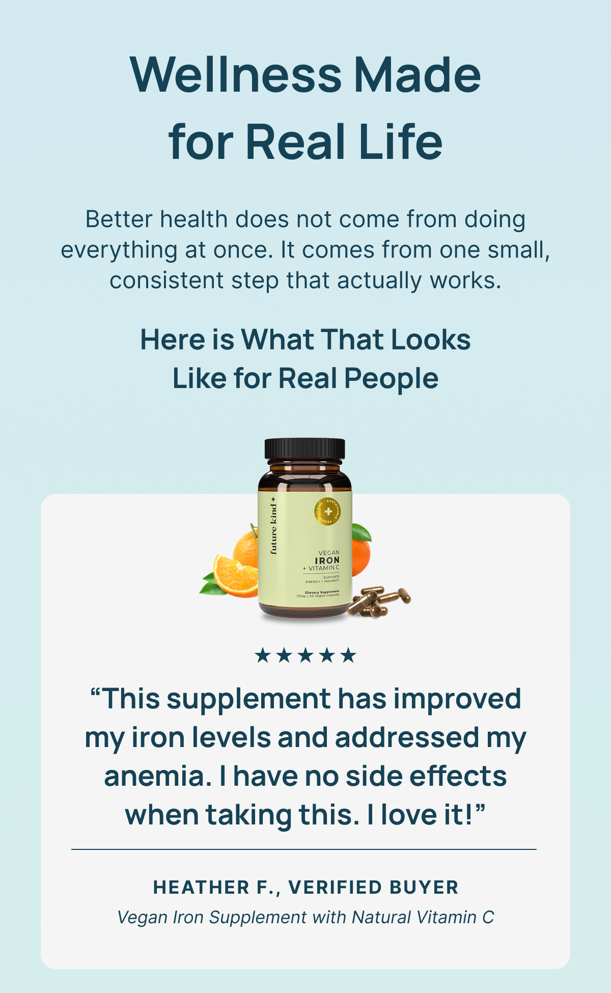 Vegan Iron