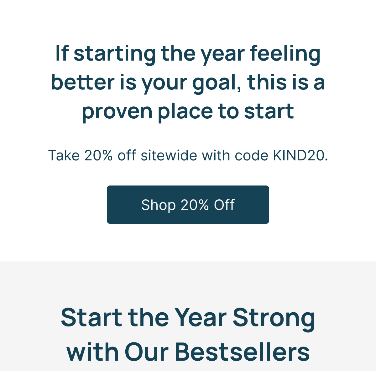 Get 20% off Today