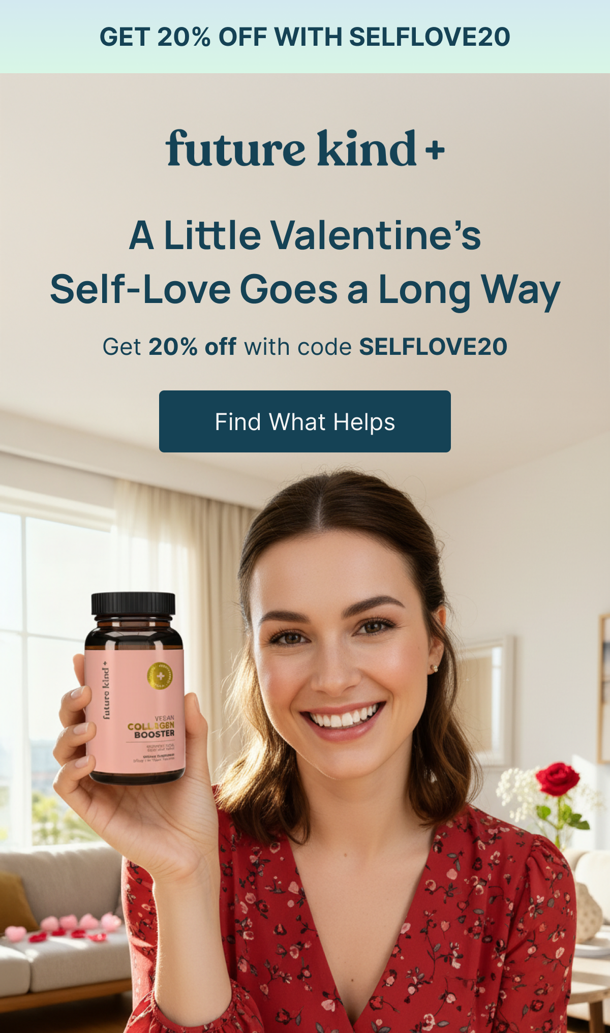 A little valentine's self-love Goes a long way