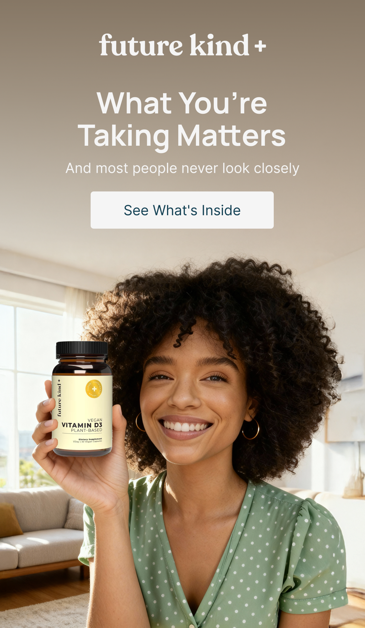 What you're taking matters