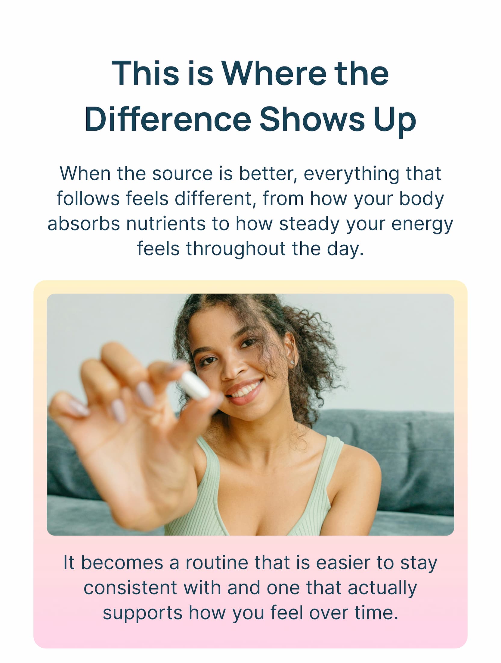 This is where the difference shows up
