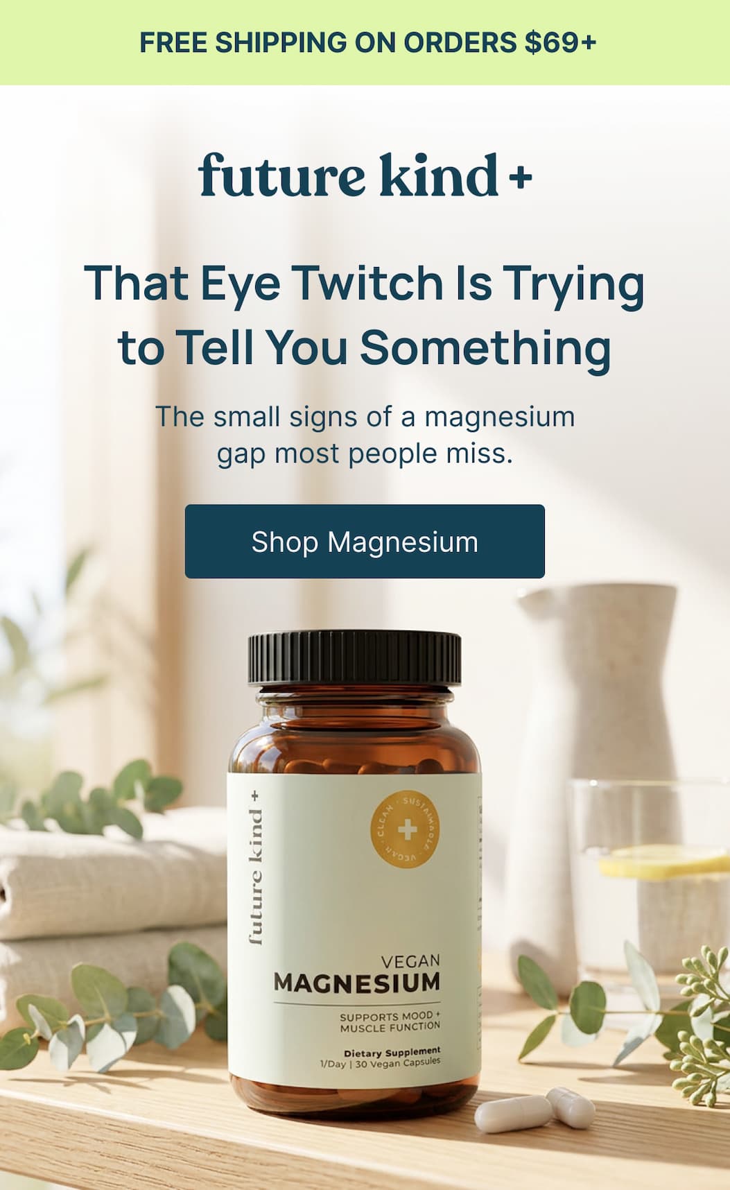 That eye twitch is trying to tell you something