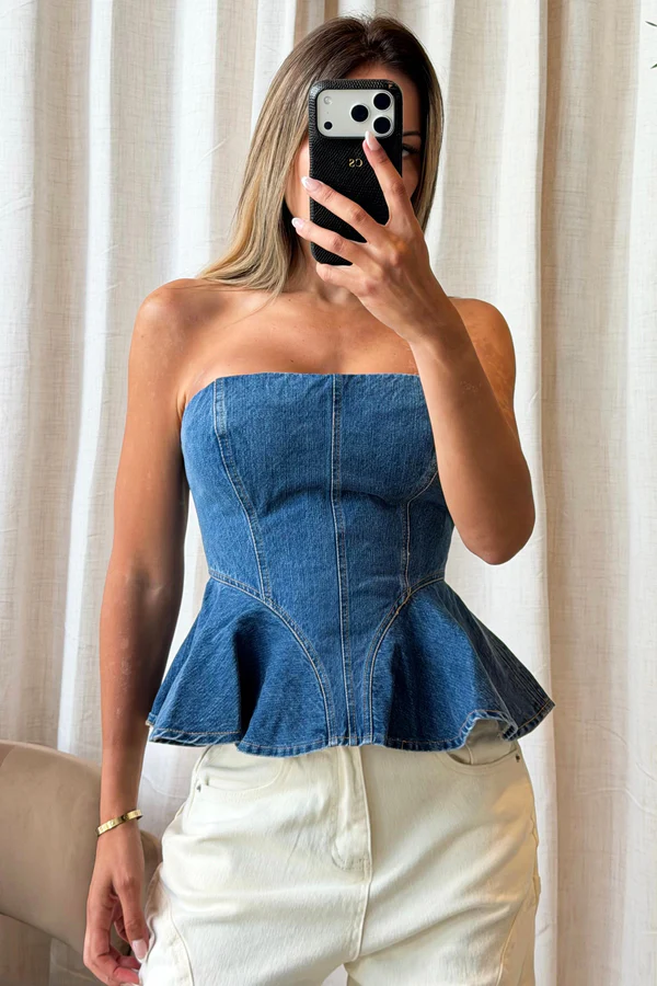 CYAN TOP