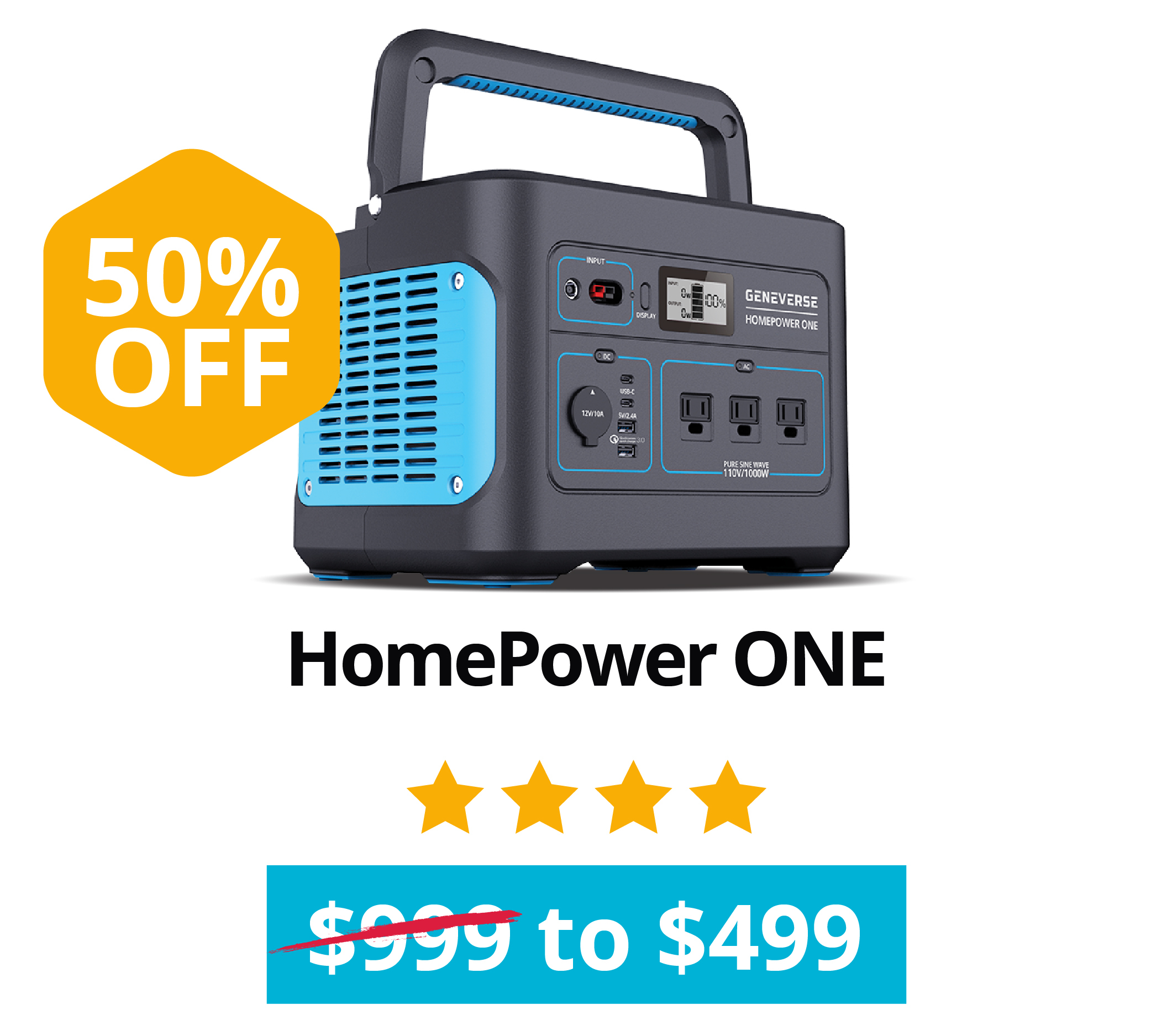 HomePower ONE - $499