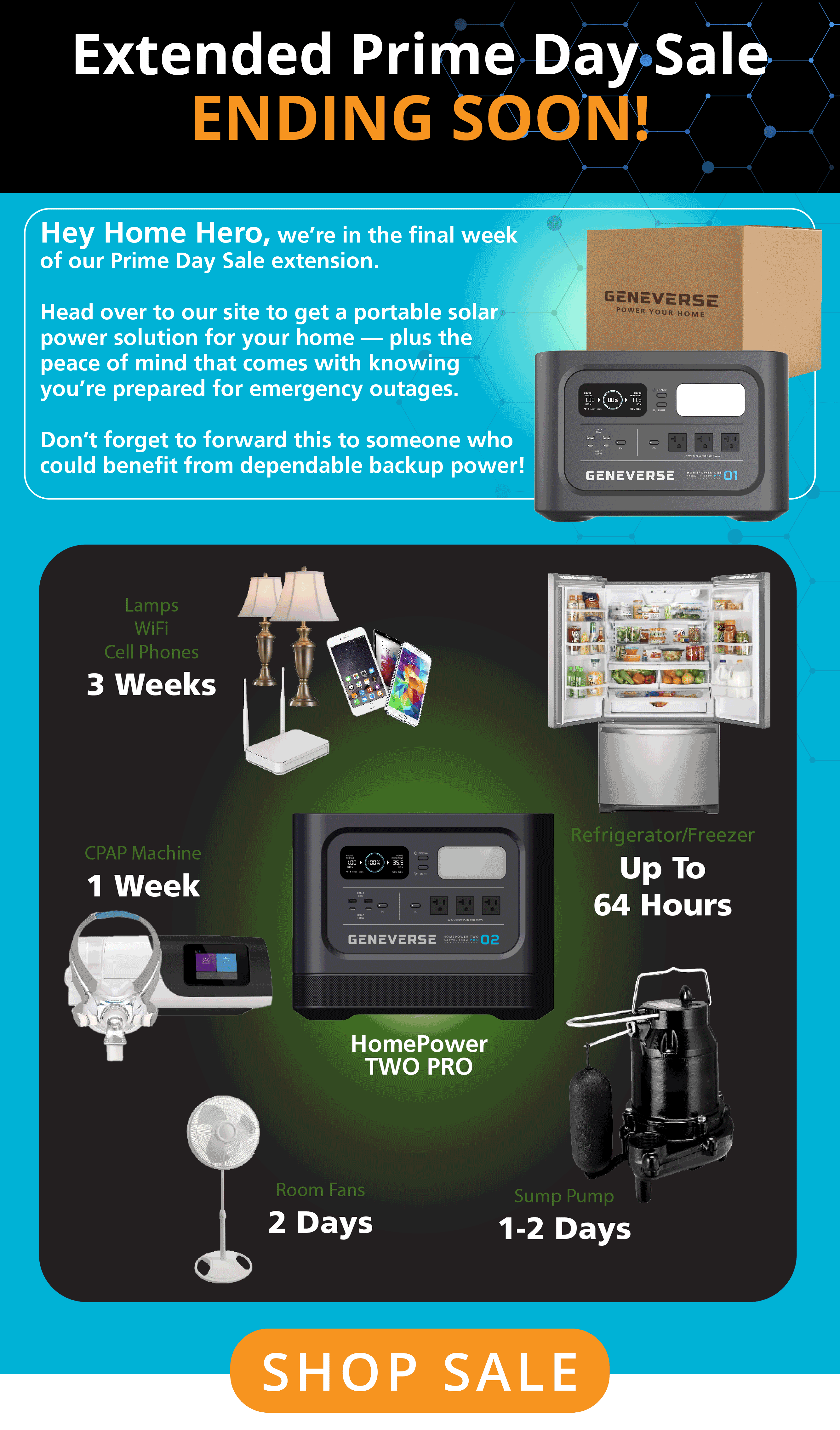 Extended Prime Day Sale Ending Soon!